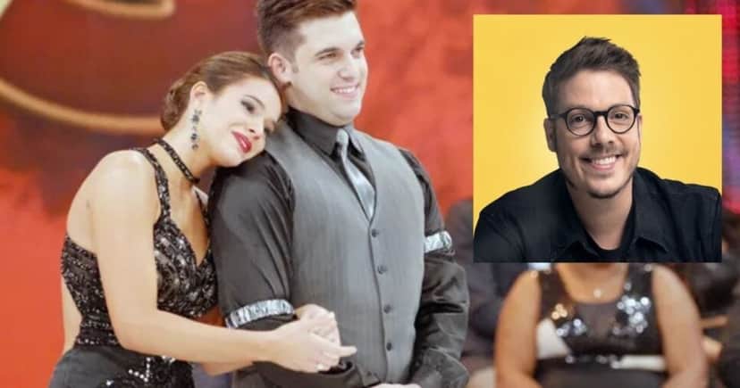 Bruna Marquezine e na "Dança dos Famosos" e Porchat (Foto Reprodução/Globo) Bruna Marquezine e na "Dança dos Famosos" e Porchat (Foto Reprodução/Globo)