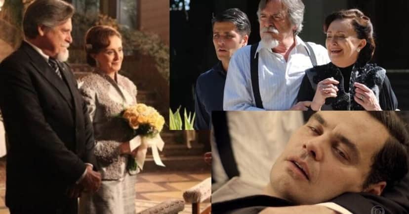 Gertrude teve um fim trágico ao perder o filho em uma emboscada e ser presa pelo assassinato da primeira mulher de Ernest (Foto Reprodução/Montagem/Lennita/TV Foco/Globo) Gertrude teve um fim trágico ao perder o filho em uma emboscada e ser presa pelo assassinato da primeira mulher de Ernest (Foto Reprodução/Montagem/Lennita/TV Foco/Globo)