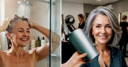 Como disfarçar os cabelos brancos em casa: Shampoo vira febre para ajudar as mulheres