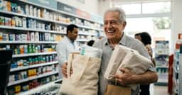 Alívio no bolso: Idosos 60+ podem retirar este produto de graça em farmácias