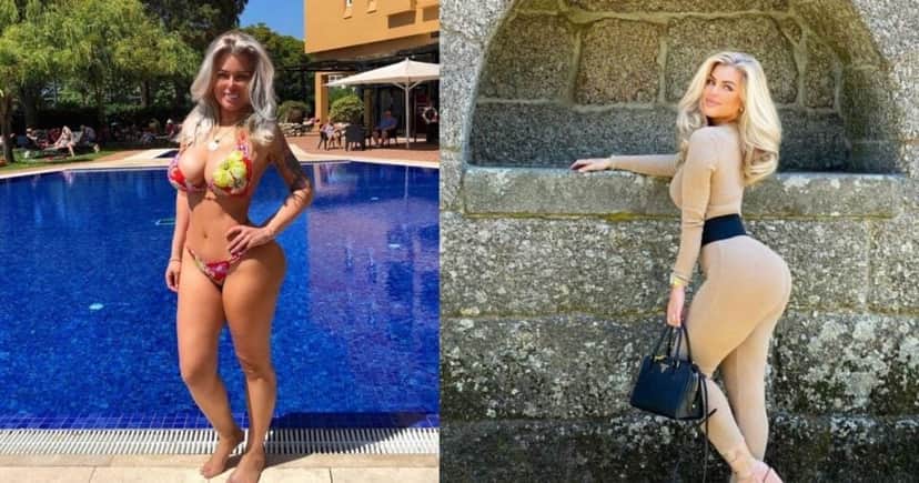 Pat Beijo atualmente (Foto Reprodução/Montagem/Lennita/TV Foco/Instagram/@Patrícia Kiss) Pat Beijo atualmente (Foto Reprodução/Montagem/Lennita/TV Foco/Instagram/@Patrícia Kiss)