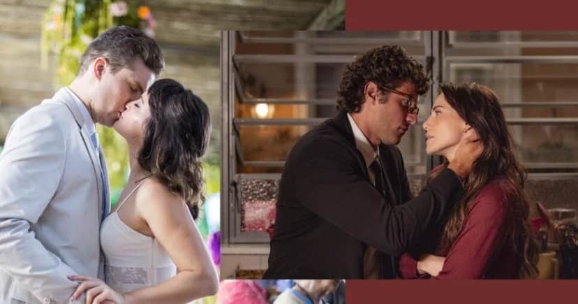 Patrick e Clara/ Pedro e Adriana (Foto Reprodução/Montagem/TV Foco/Lennita/Globo) Patrick e Clara/ Pedro e Adriana (Foto Reprodução/Montagem/TV Foco/Lennita/Globo)