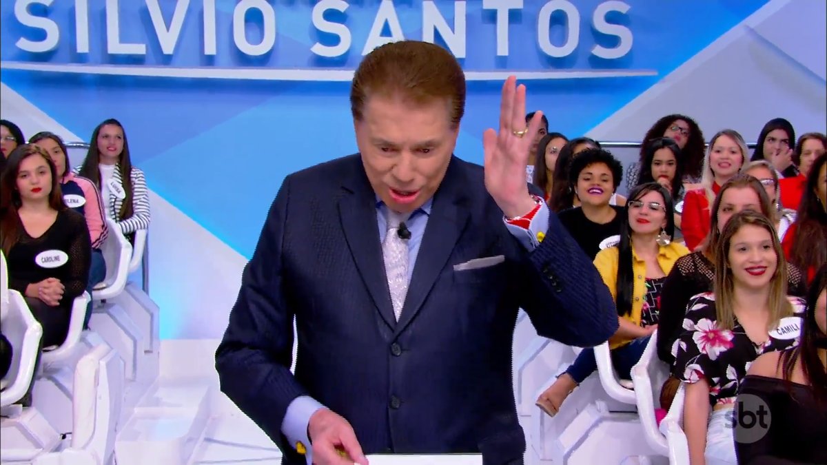 Silvio Santos polemizou novamente (Foto: Reprodução)