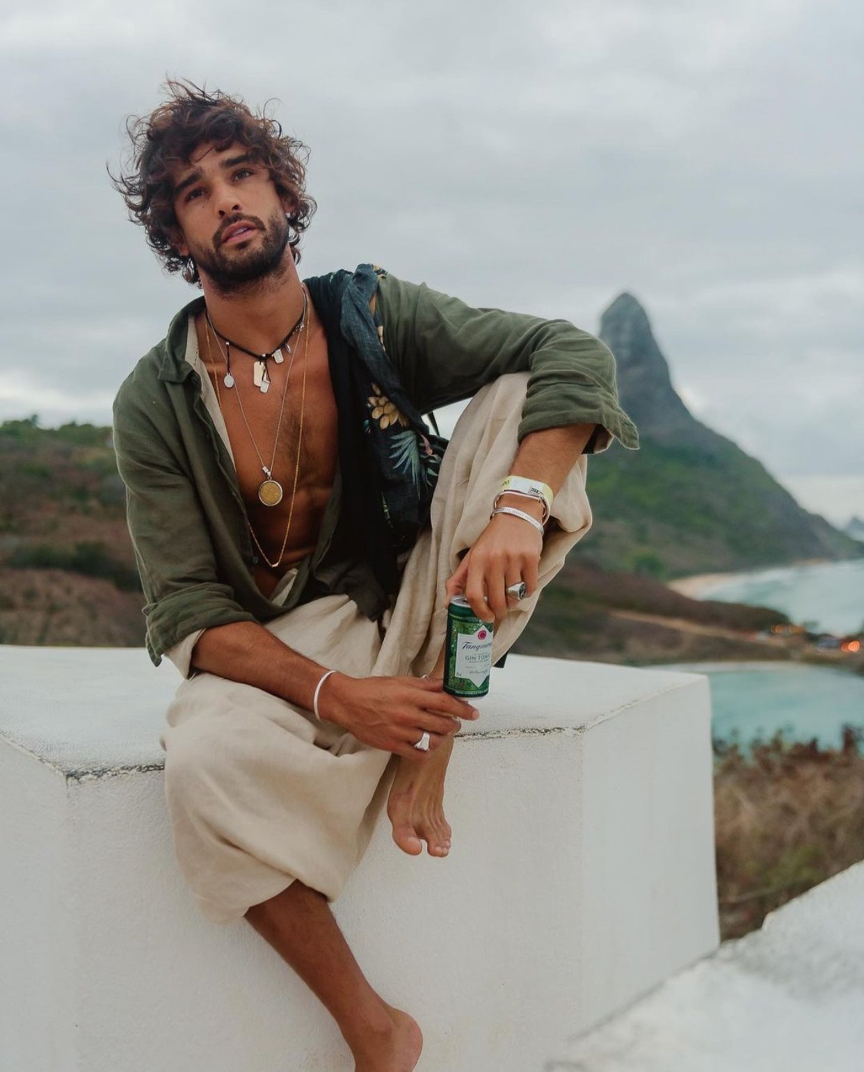 Marlon Teixeira,, modelo e ex de Bruna Marquezine é o novo suposto affair de Grazi Massafera (Reprodução - Instagram Marlon Teixeira)