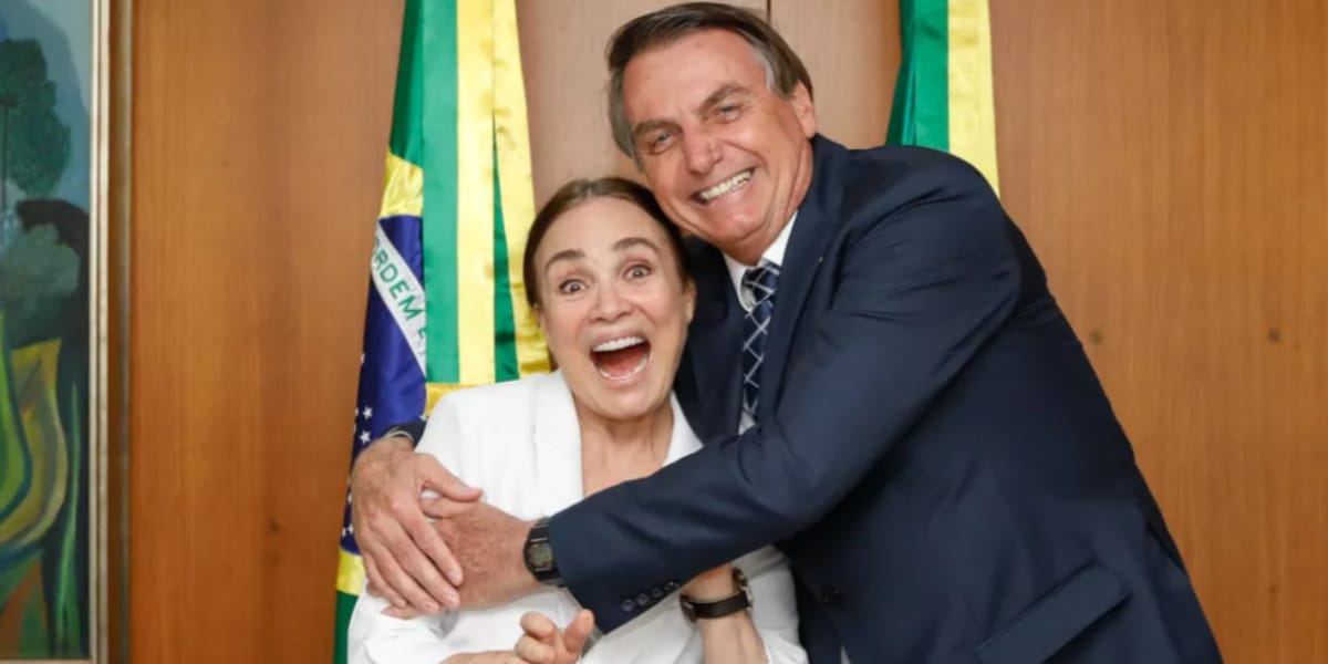 Regina Duarte era apoiadora declarada de Jair Bolsonaro (Reprodução: Instagram)