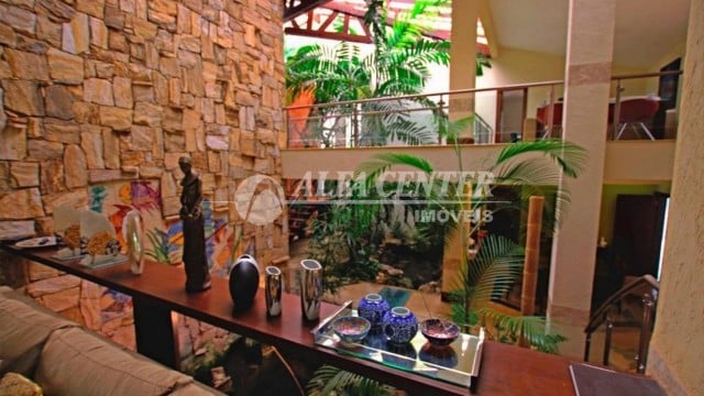 Vista da sala da Mansão de Maiara E Maraisa avaliada em R$ 7 Milhões em condomínio de luxo em Goiânia, Goiás - Foto Reprodução Internet