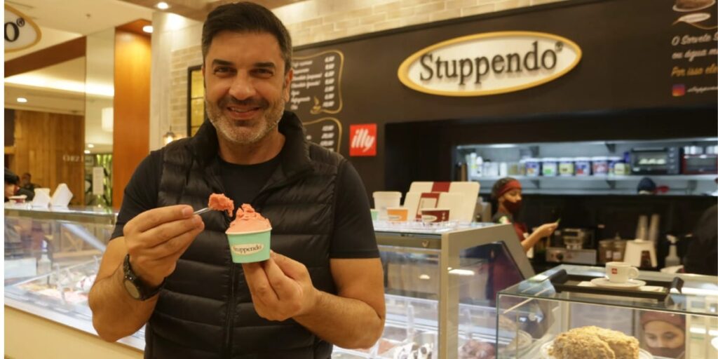 Edu Guedes é dono de uma das maiores marcas de sorvetes do país (Reprodução: Instagram)