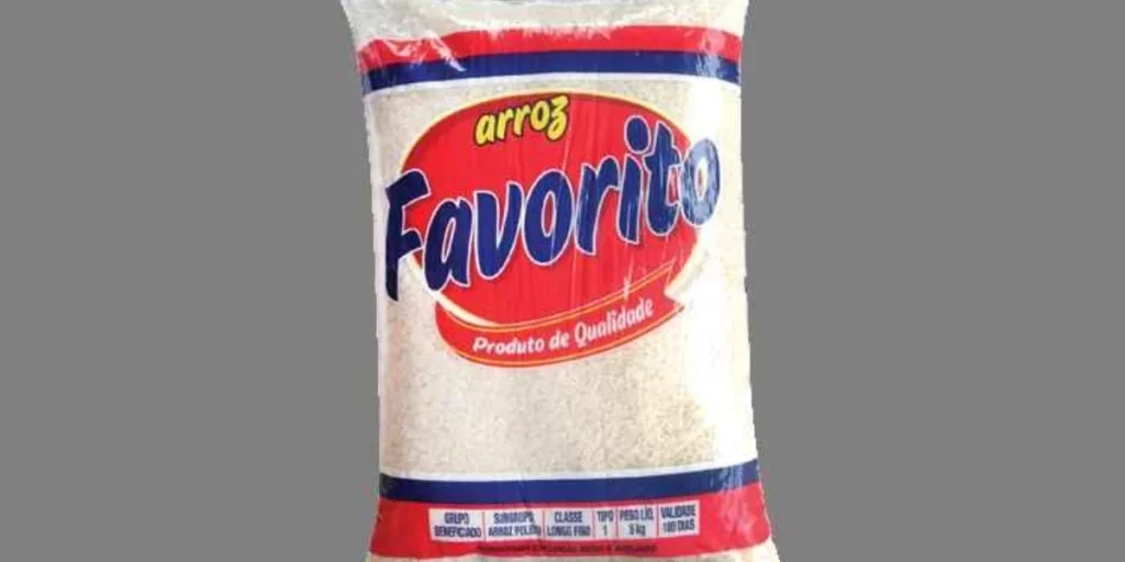 A marca Favorito é uma das principais vendedoras de arroz dos supermercados - Foto Internet