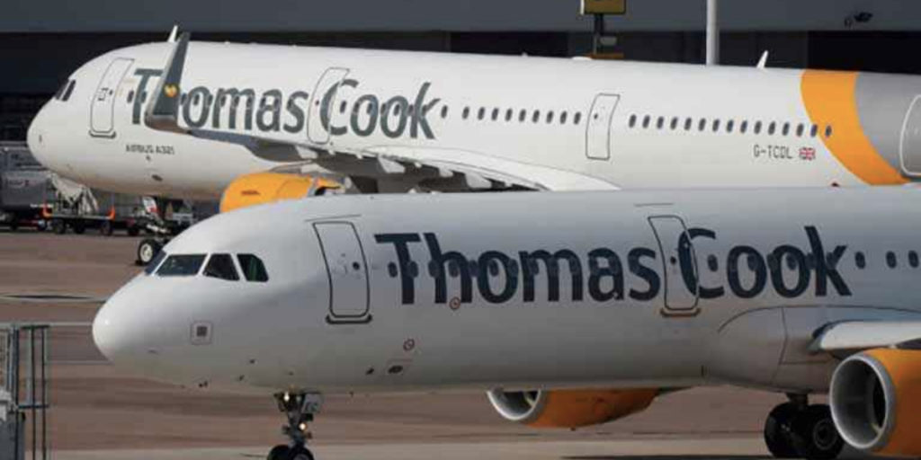 Aviões da Thomas Cook (Reprodução/Internet)