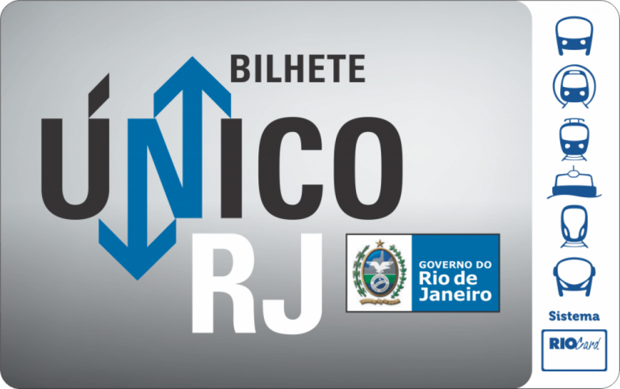 -Bilhete único Rio de Janeiro (Reprodução - Internet)