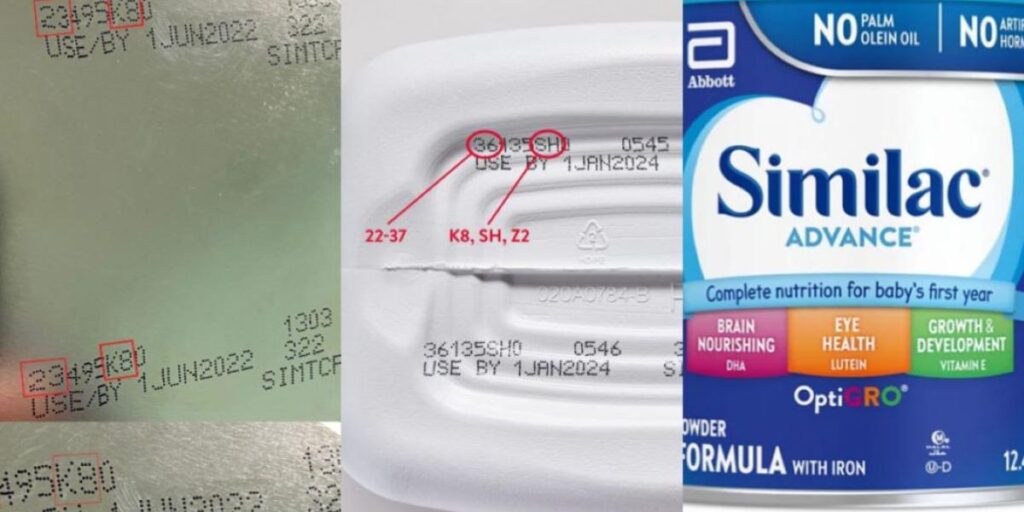 Similac é uma das marcas que foi atingida pela bactéria, na época (Reprodução: Internet)