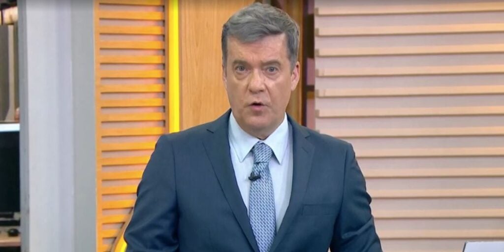 Roberto Kovalick no Hora 1 (Foto: Reprodução / Globo)