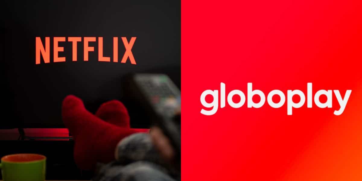 Netflix chega para aniquilar o Globoplay (Reprodução: Montagem TV Foco)