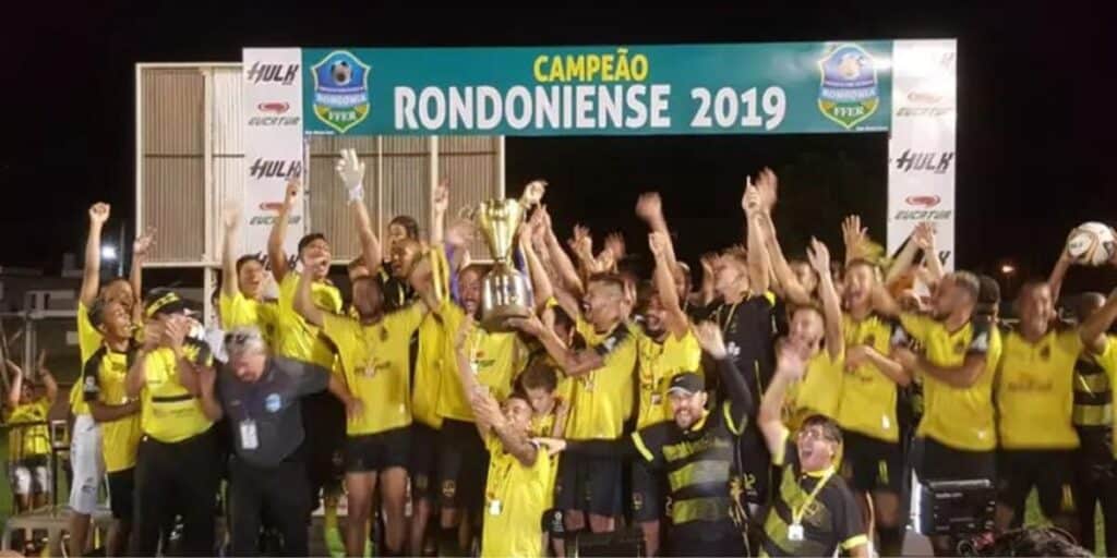 Vilhenense foi campeão pela primeira vez em 2019 (Reprodução: Internet)