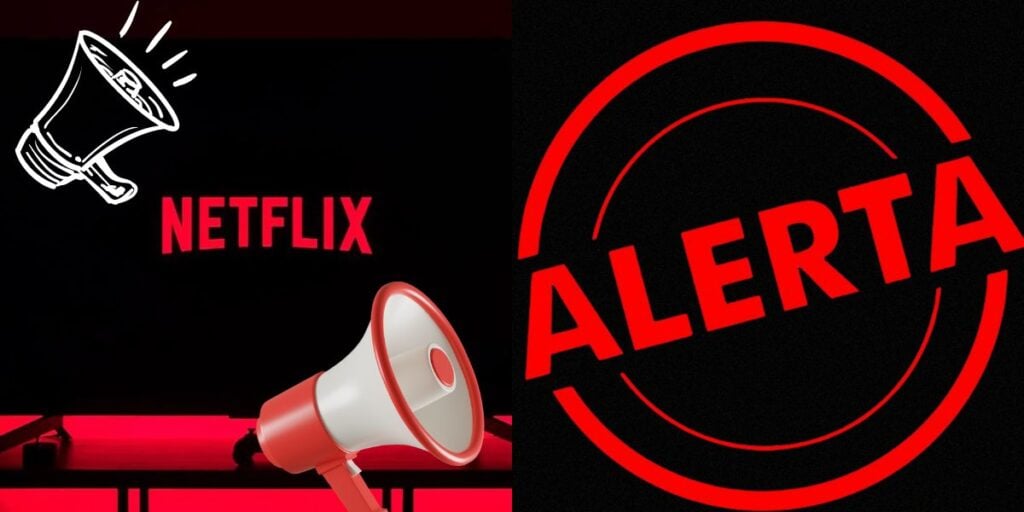 Netflix faz 2 alertas sobre bloqueio de conta (Reprodução: Montagem TV Foco)