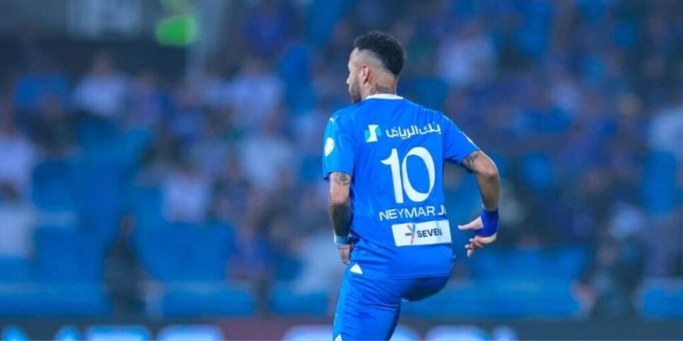 Neymar hoje defende as cores do Al Hilal (Reprodução/Foto: Al Hilal/Divulgação)