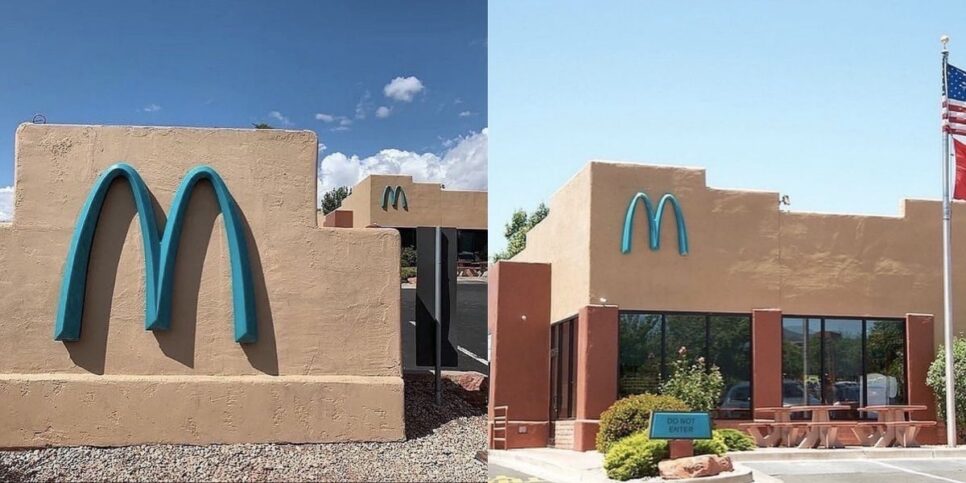 Mcdonald's em Sedona, Arizona (Reprodução/X)