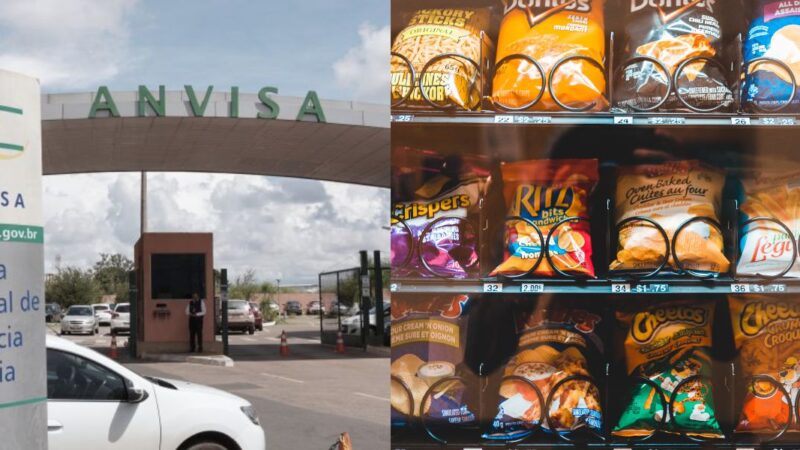 Anvisa ha decidido retirar dos marcas populares de snacks (Reproducción/Montaje/Anvisa/Canva)