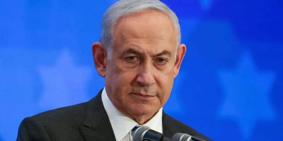 Benjamin Netanyahu proibiu o sinal do canal de TV (Reprodução/Foto: Ronen Zvulun)